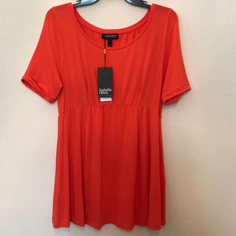 NWT Isabella Oliver Maternity Top - Size 4